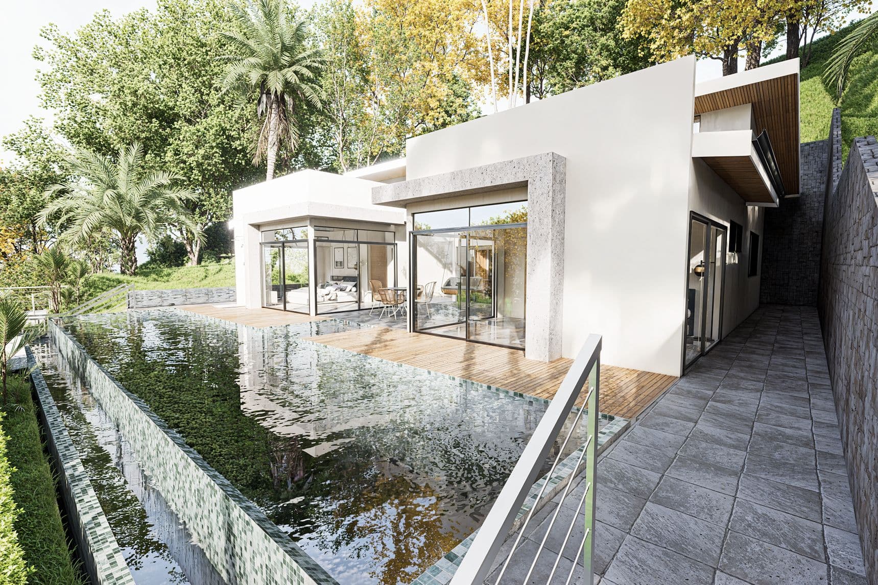 Coastal Villa with Infinity Pool